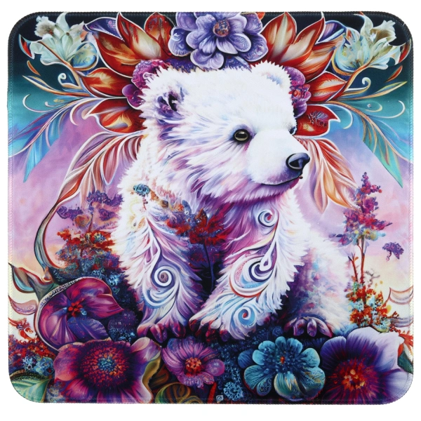 Купить коврик aceline glow teddy (s) разноцветный