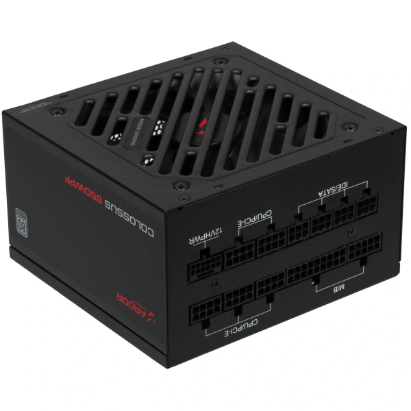 Купить блок питания ardor gaming colossus 850wpf platinum  черный