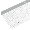 Купить клавиатура+мышь беспроводная logitech slim wireless desktop mk470 белый