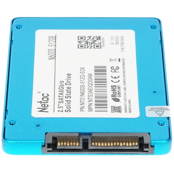 Купить 512 гб 2.5" sata накопитель netac n600s [nt01n600s-512g-s3x]