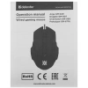 Купить мышь+коврик проводная defender arga gm-049 [52049] черный