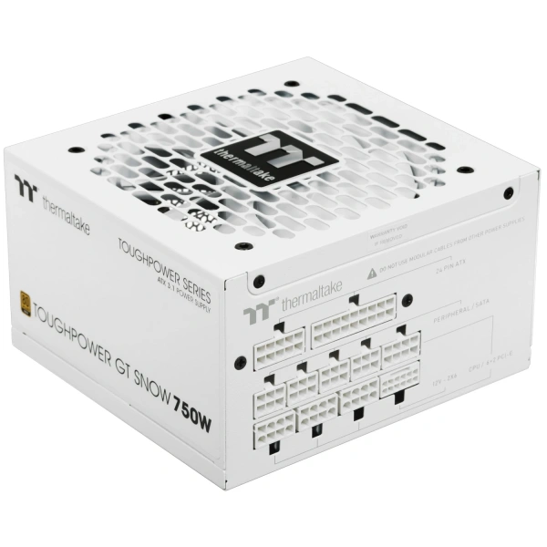 Купить блок питания thermaltake toughpower gt 750w snow [ps-tpt-0750fnfage-w] белый