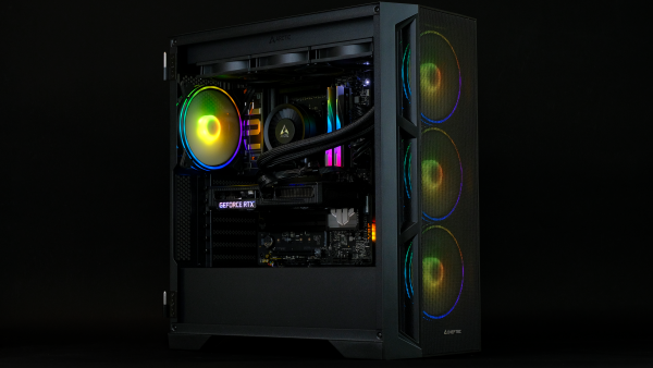 Купить графическая станция intel core ultra 9 285k, amd radeon pro w7800 gigabyte 32gb
