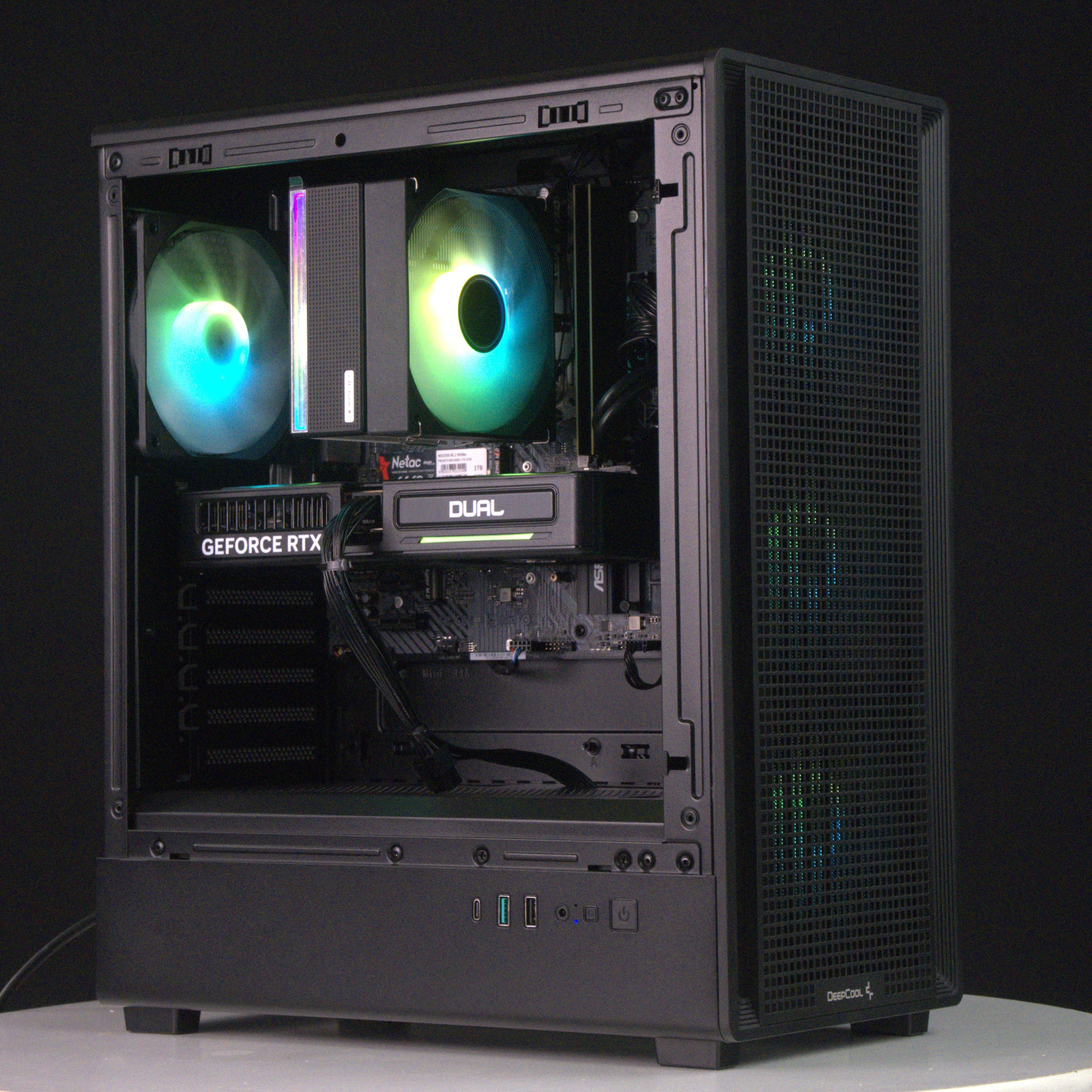 Купить игровой компьютер amd ryzen 5 7500f, rtx 5060ti 8gb, ddr5 32gb, ssd 1000gb, к29