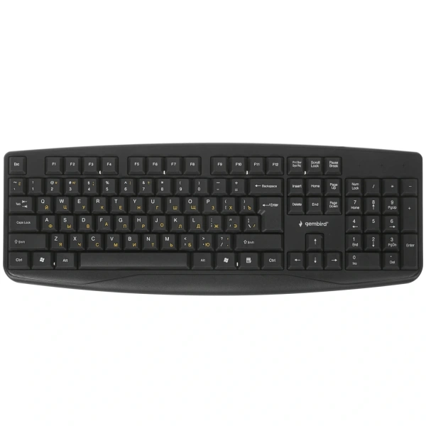 Купить клавиатура проводная gembird kb-8351u-bl