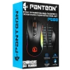 Купить мышь проводная panteon ps88  черный