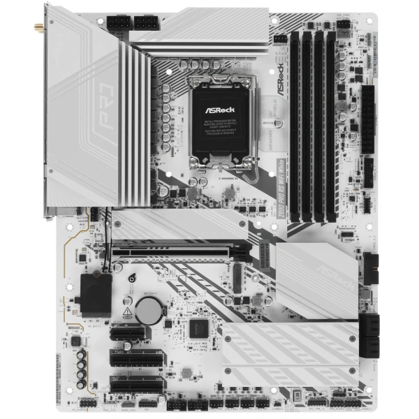 Купить материнская плата asrock z890 pro rs wifi white