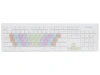 Купить клавиатура+мышь беспроводная   smartbuy sbc-218346ag-w белый
