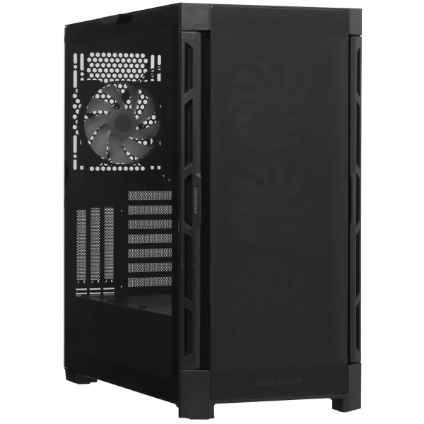 Купить корпус cougar duoface pro rgb [cgr-5ad1b-rgb] черный