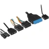Купить корпус powercase byteflow micro [cambfb-a4] черный