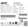Купить 27" монитор acer ka272e0bi черный