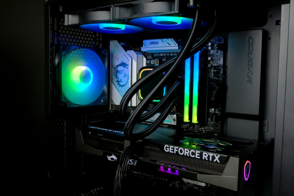 Купить игровой компьютер amd ryzen 7 7800x3d, nvidia geforce rtx 4070 super 12gb