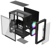Купить корпус pccooler c3d310 bk argb [c3d310-bkp2-gl] черный