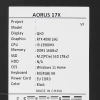Купить 17.3" ноутбук aorus 17x azf черный