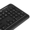 Купить клавиатура+мышь беспроводная   dexp kw-3005bu черный