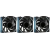 Купить комплект реверсных вентиляторов lian li uni fan tl lcd wireless 120-3 revers black [g99.12rtllcd1w3b.r0]