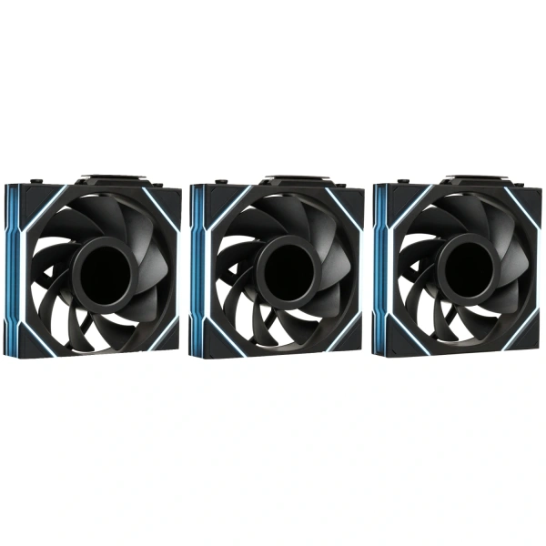 Купить комплект реверсных вентиляторов lian li uni fan tl lcd wireless 120-3 revers black [g99.12rtllcd1w3b.r0]