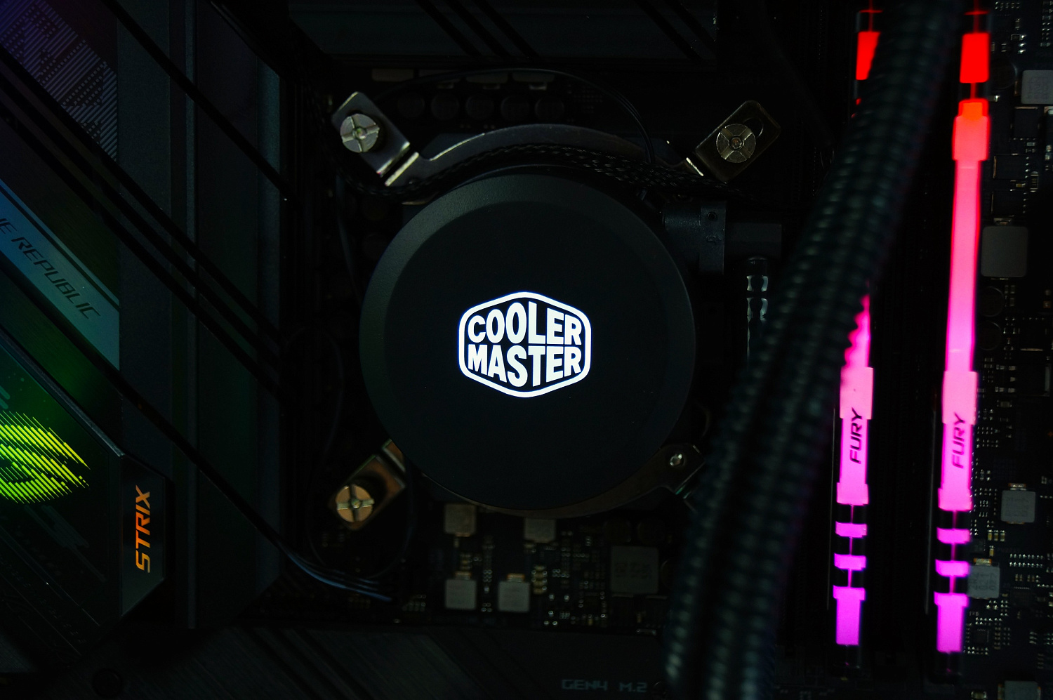 Компьютер Intel Core i5 10400F, nVidia GeForce RTX 3050 ASUS DUAL