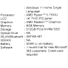 Купить 14" ноутбук acer swift go 14 sfg14-41-r466 серебристый