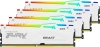 Купить оперативная память kingston fury beast white rgb [kf556c40bwak4-64] 64 гб