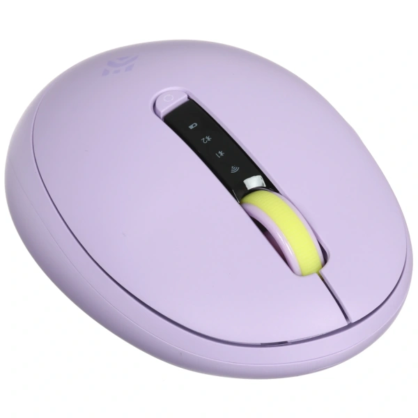 Купить мышь беспроводная dexp d-om640  фиолетовый