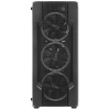 Купить корпус powercase mistral x4 mesh led [cmixb-l4] черный