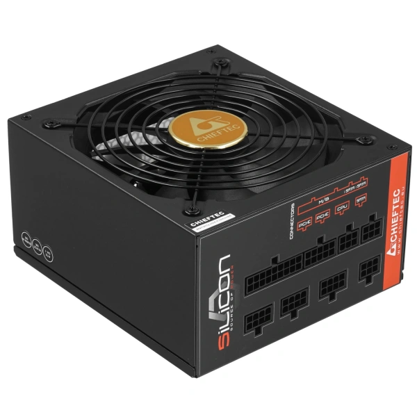 Купить блок питания chieftec silicon 650w [slc-650c]