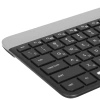 Купить клавиатура+мышь беспроводная   logitech slim wireless desktop mk470 черный