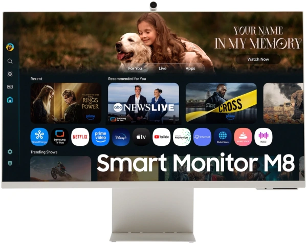 Купить 31.5" монитор samsung smart m8 m80f s32fm803ui uhd белый