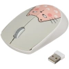 Купить мышь беспроводная aceline wm-m504 cat  белый