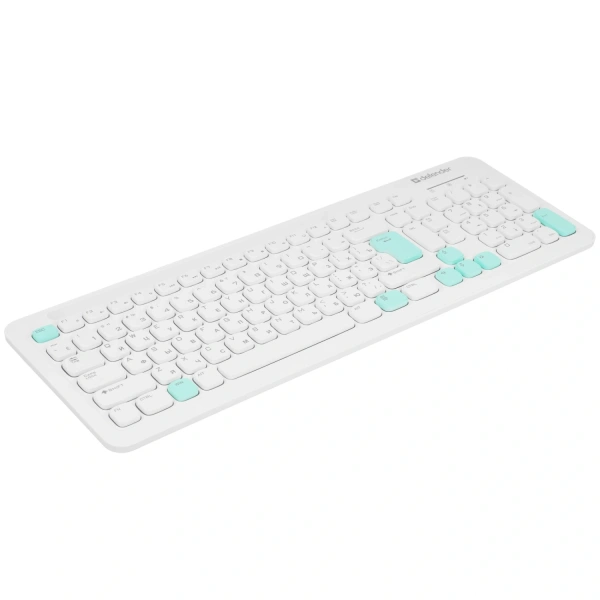 Купить клавиатура+мышь беспроводная   defender cerrato c-978 белый