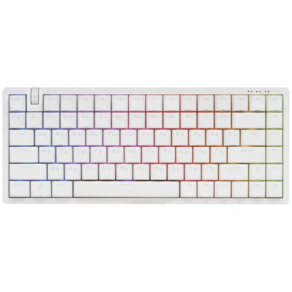 Купить клавиатура проводная + беспроводная ardor gaming kusarigama [ag-zd-83gt-hs-w]