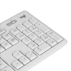 Купить клавиатура+мышь беспроводная logitech combo mk295 white белый