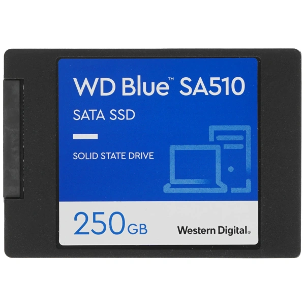 Купить 250 гб 2.5" sata накопитель wd blue sa510 [wds250g3b0a]