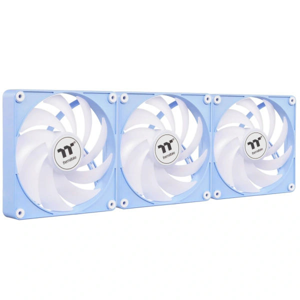 Купить комплект реверсных вентиляторов thermaltake ct140 ex reverse argb sync hydrangea blue [cl-f199-pl14bu-a]