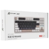 Купить клавиатура проводная + беспроводная attack shark x87