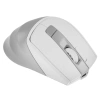 Купить мышь беспроводная a4tech fstyler fg45cs air2 [fg45csair2usb(silverwhite)] серебристый