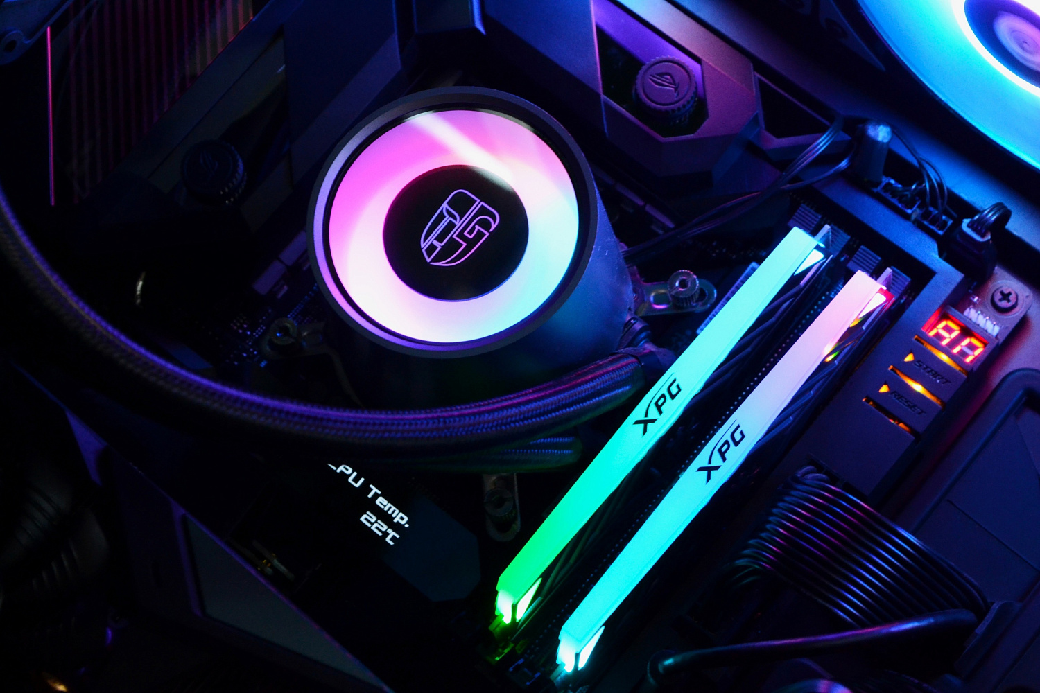 Компьютер Intel Core i7-10700K, nVidia GeForce RTX 3080 TI 12GB