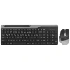 Купить клавиатура+мышь беспроводная   a4tech fstyler fb2535c черный