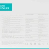 Купить кулер для процессора deepcool ak400 zero dark [r-ak400-bknnmn-g-2]