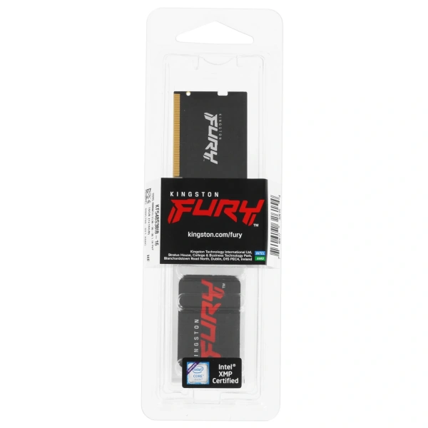 Купить оперативная память sodimm kingston fury impact [kf548s38ib-16] 16 гб