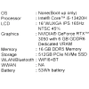 Купить 16" ноутбук acer nitro lite nl16-71g-59yh белый