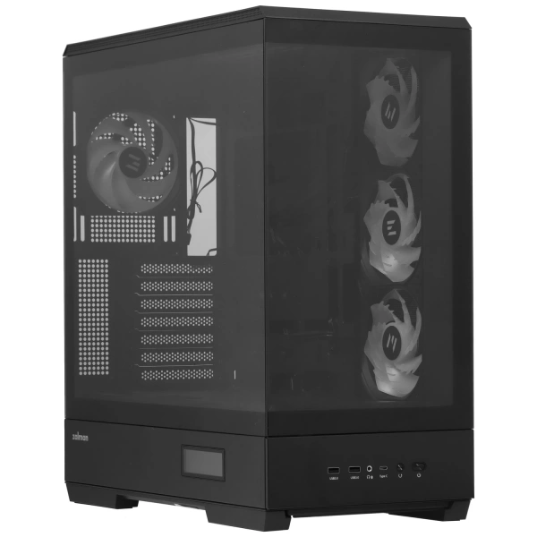Купить корпус zalman p50 ds black [p50 ds black] черный