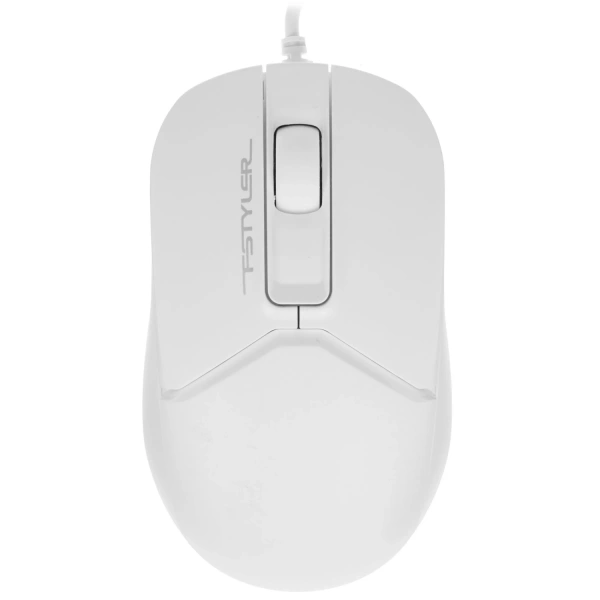 Купить мышь проводная a4tech fstyler fm12s  белый