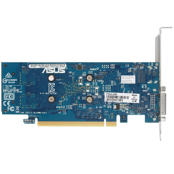 Купить видеокарта asus geforce gt 1030 silent lp [gt1030-sl-2g-brk]
