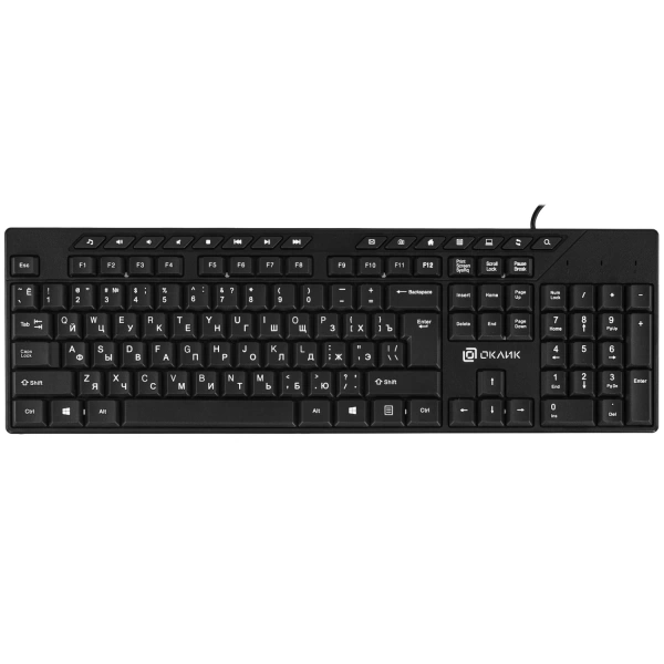 Купить клавиатура проводная oklick 125m [1678108]