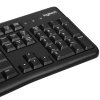 Купить клавиатура+мышь  проводная  logitech desktop mk120 черный