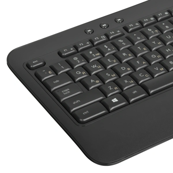 Купить клавиатура+мышь беспроводная   logitech mk540 advanced черный