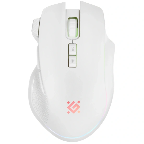 Купить мышь беспроводная/проводная defender immortal gm-421 [52422] белый