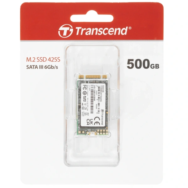 Купить 500 гб ssd m.2 накопитель transcend mts425 [ts500gmts425s]